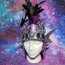 Load image into Gallery viewer, Disco Diamomd Intergalactic Gladiator Headdress
