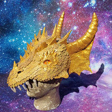 Load image into Gallery viewer, Divine Royalty Dragon Skull Headdress
