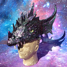 Load image into Gallery viewer, Divine Wisdom Dragon Skull Headdress
