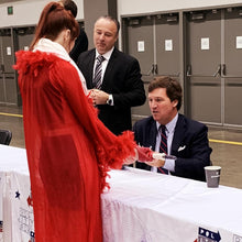 Load image into Gallery viewer, Freedom Clarity and Truth USA Shaman Spear (Signed by Tucker Carlson)