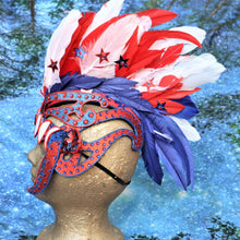 Load image into Gallery viewer, Patriot Warrior Moonmaiden Headdress