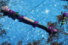 Load image into Gallery viewer, Powerful Amplifying Orgonite Purple Earth Dragon Shaman Spear Mini
