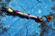 Load image into Gallery viewer, Flourite and Hematite Magnetic Super Charging Shaman Spear Mini
