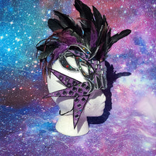 Load image into Gallery viewer, Disco Diamomd Intergalactic Gladiator Headdress
