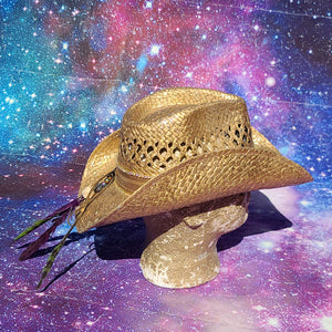 Golden Neon Star Space Cowgirl/Cowboy Hat