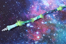 Load image into Gallery viewer, Magical Merlin Selenite Intention Warrior Staff Shaman Spear
