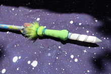 Load image into Gallery viewer, Starseed Light Family Selenite Staff Shaman Spear
