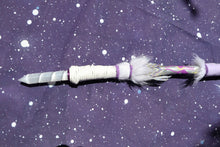 Load image into Gallery viewer, Goddess Protection Selenite and Orgonite Shaman Spear
